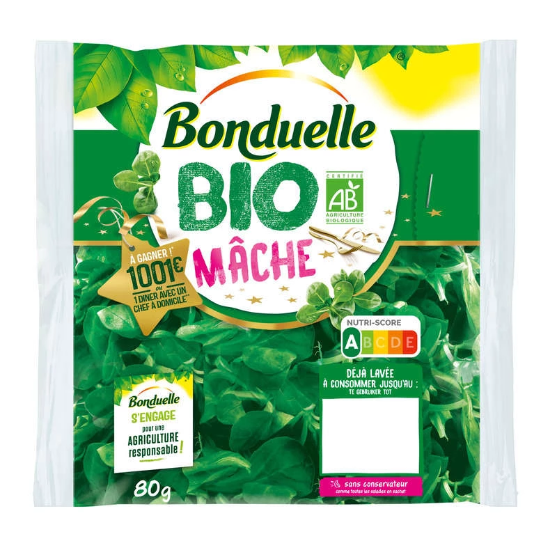 Mache Bio 80g - BONDUELLE