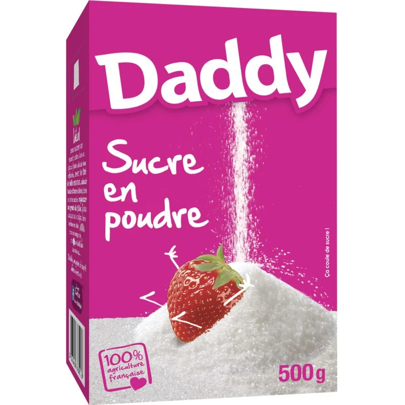 Sucre en poudre 500g - DADDY