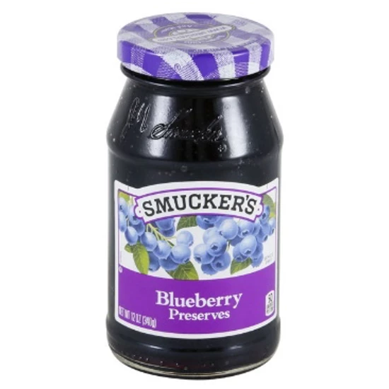 Sm 12 Oz Blueberry Preserves - SMUCKER