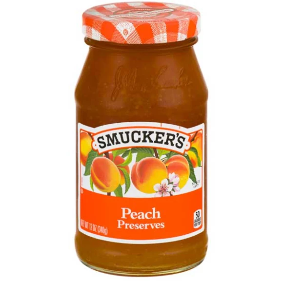 Sm 12 Oz Peach Preserves - SMUCKER