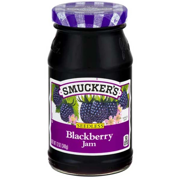 Sm 12 Oz Sdl Blackberry Jam - SMUCKER