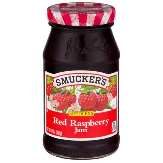 Sm 12 Oz Sdl Red Raspberry Jam - SMUCKER