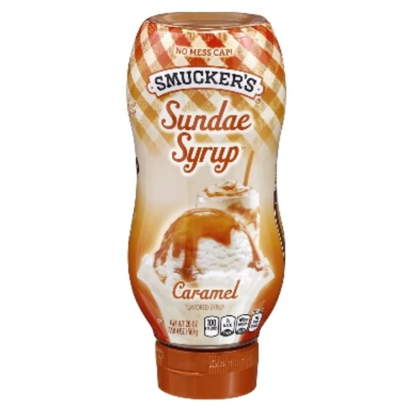 Sm 20 Oz Sundae Syrup Caramel - SMUCKER