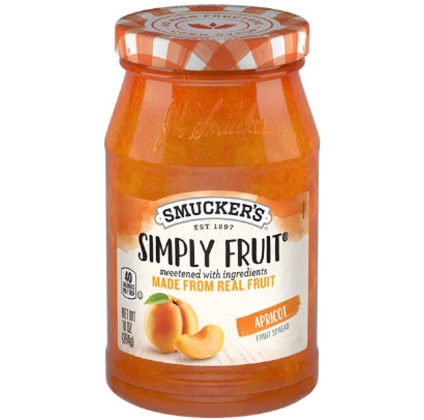 Sm 10 Oz Smp Ft Apricot 8ct - SMUCKER