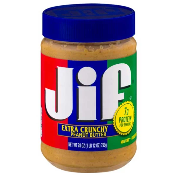 Jif 28 Oz Crunchy Pbtr - JIF