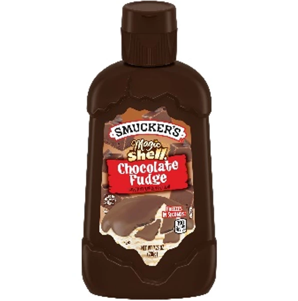 Sm 7.25oz Magic Shell Chocolate Fudge  Tpg 8ct - SMUCKER