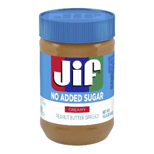 Jif 15.5oz No Added Sugar Pb - JIF