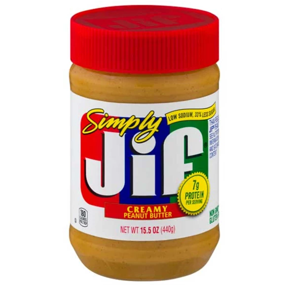 Simply Jif 15.5oz Creamy Pbtr - JIF