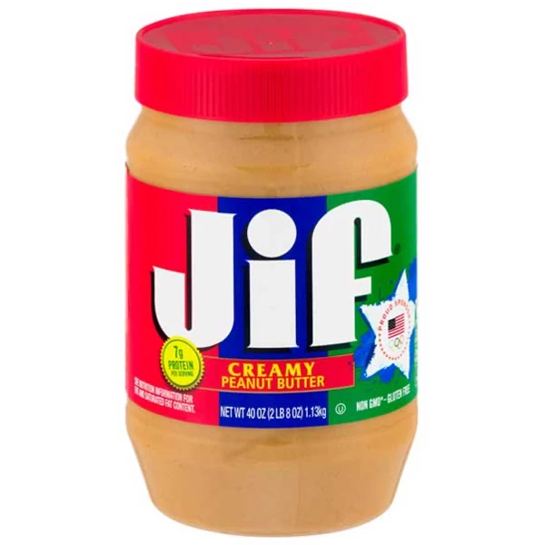 Jif 40 Oz Crunchy Pbtr - JIF