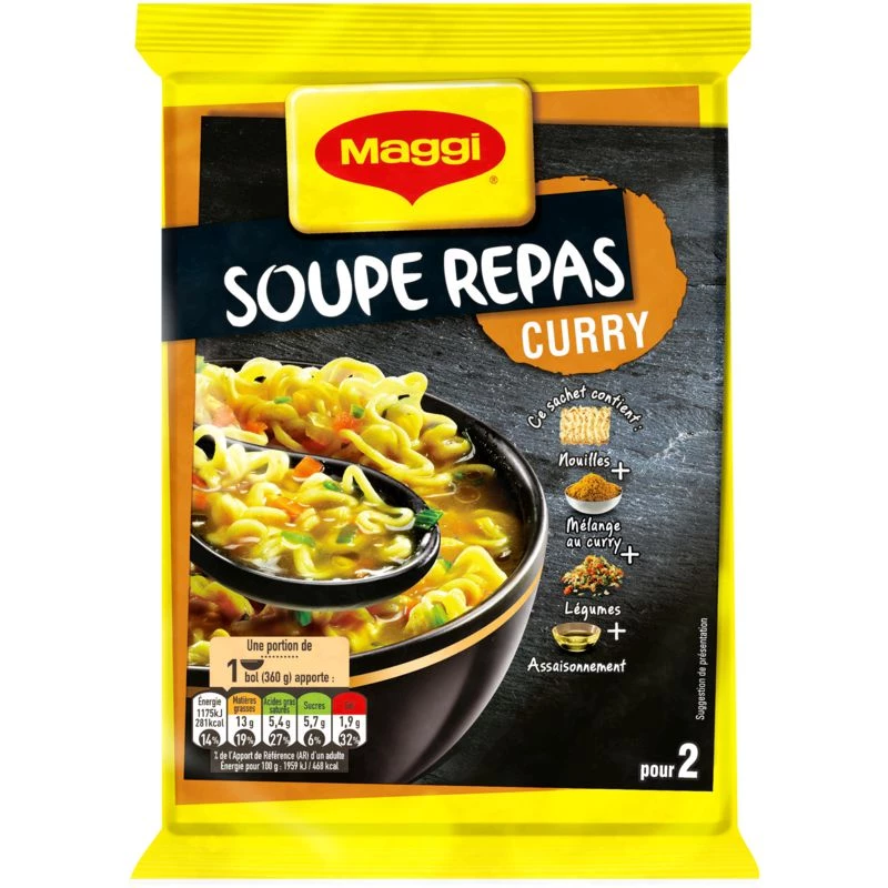 Soupe repas curry 120g - MAGGI