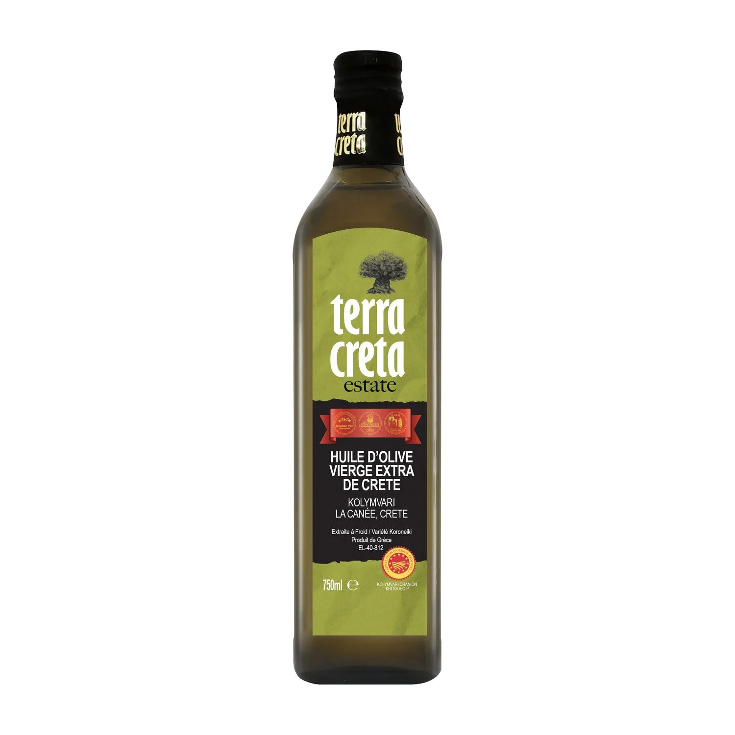 Extra virgin olive oil 75cl - Terra Creta