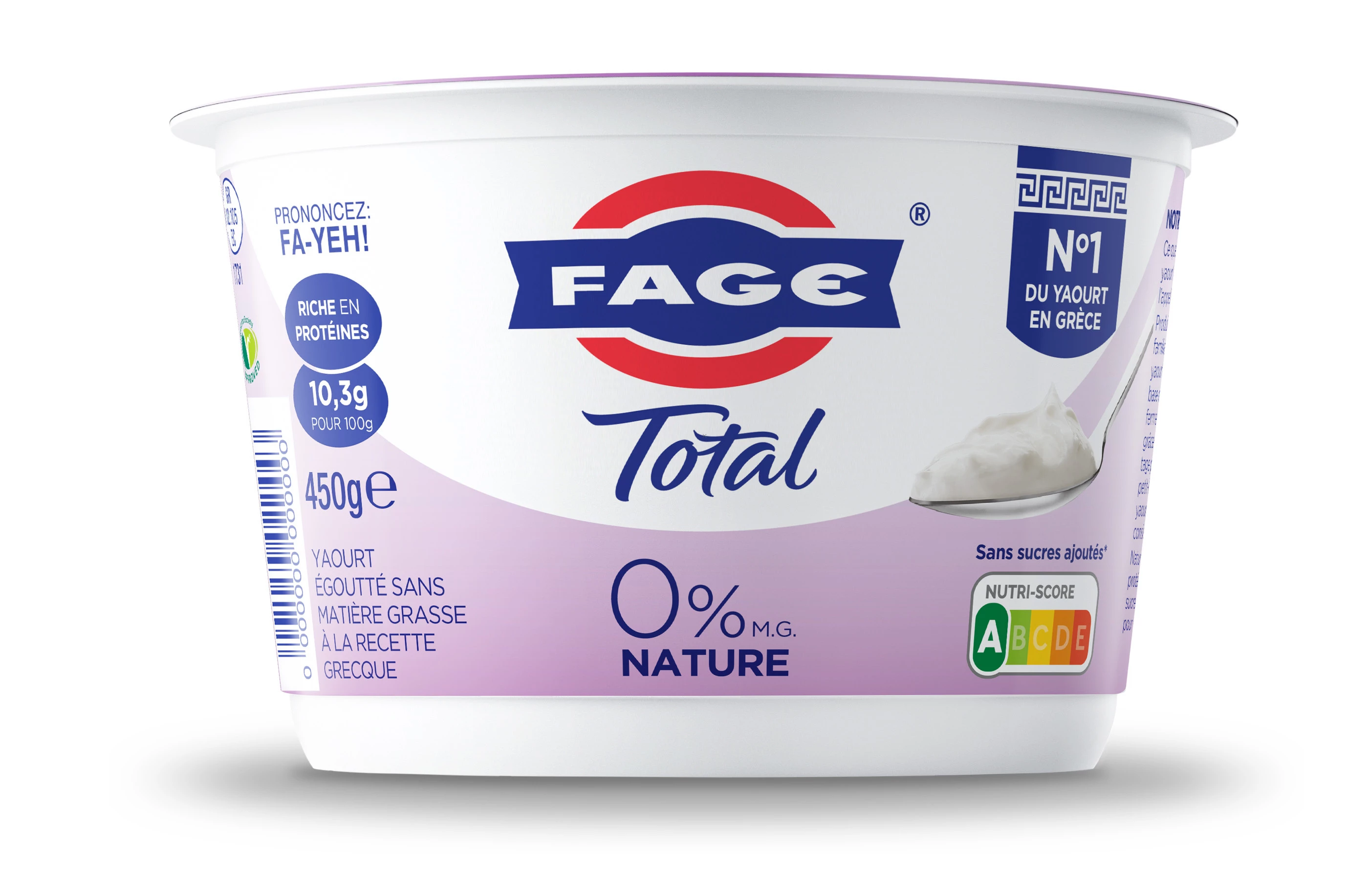Fage Yrt Grec 0 Pot 450g