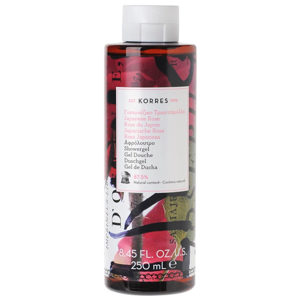 Korres Gel Douche Rose Du Japo