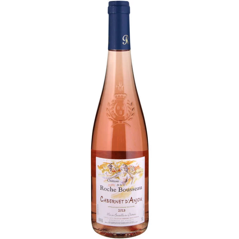 Vin Rosé Cabernet d'Anjou 2013, 11,5°, 75cl - CHÂTEAU DE LA ROCHE BOUSSEAU