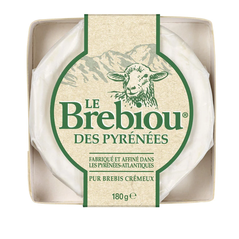 Fromage pur brebis crémeux 180g - LE BREBioU DES PYRÉNÉES