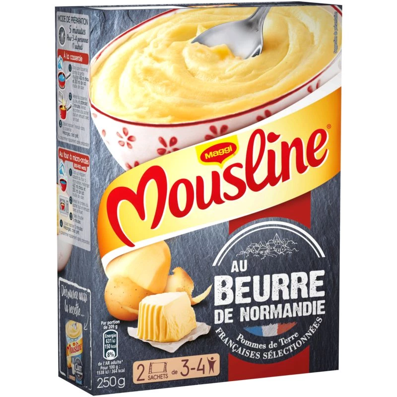 Mousline purée au beurre 2x125g - MAGGI
