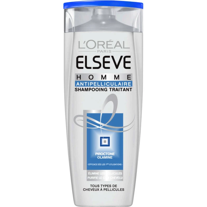 Shampooing homme antipelliculaire Elseve 250ml - L'OREAL