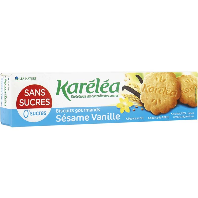 Biscuits Sesam Vanil Ssa 132g