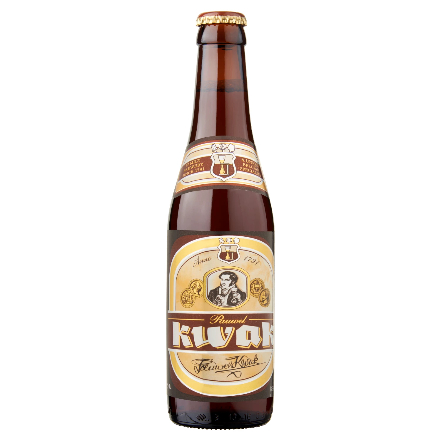 Cerveza ámbar belga, 8,4%, 33cl - KWAK