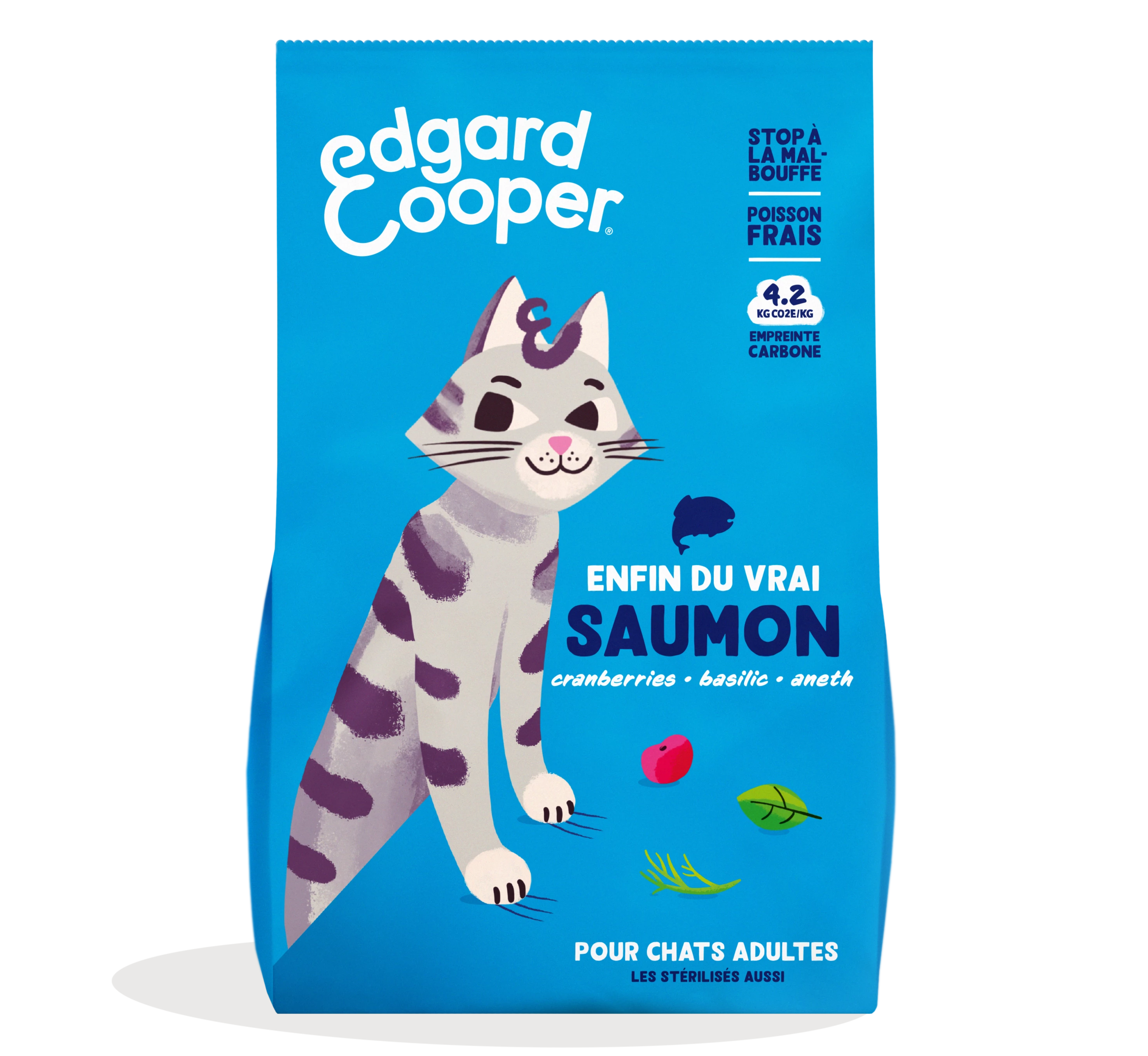 Croq Chat Adulto Salmón 750g
