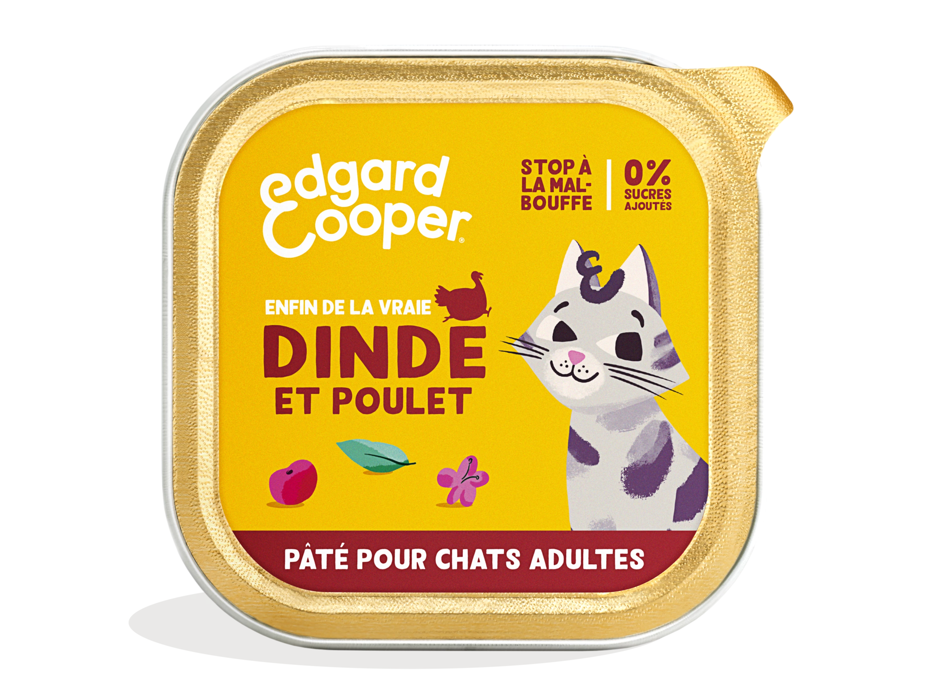 Paté Chat Dinde Plet 85g