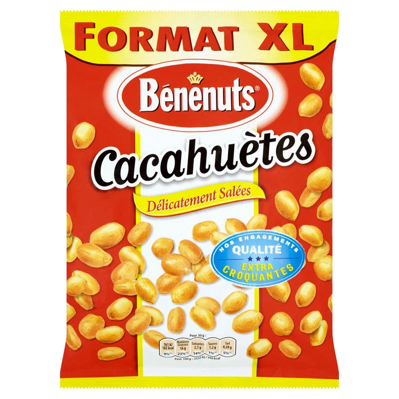 Salted Peanuts, 590g - Benenuts