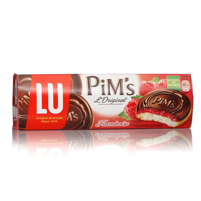 Biscotti ai lamponi Pim's 150g - LU