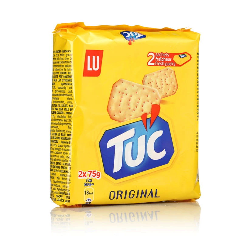 Galletas Saladas Originales, 2x75g - LU