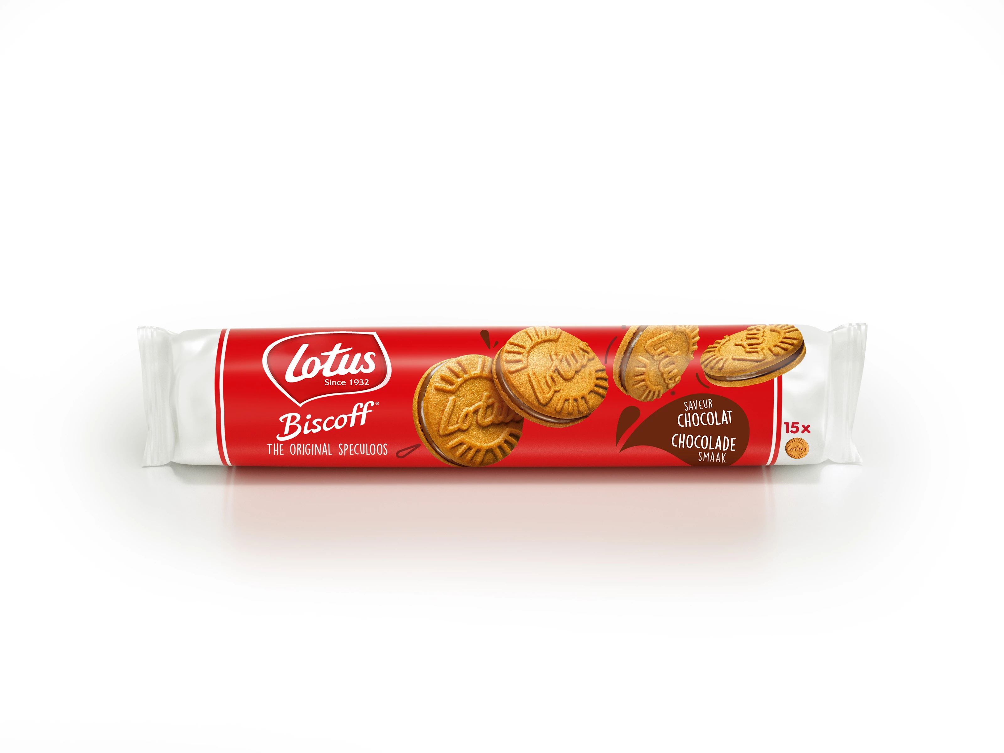 Speculoos Filled with Chocolate Cream, 150g - LOTUS