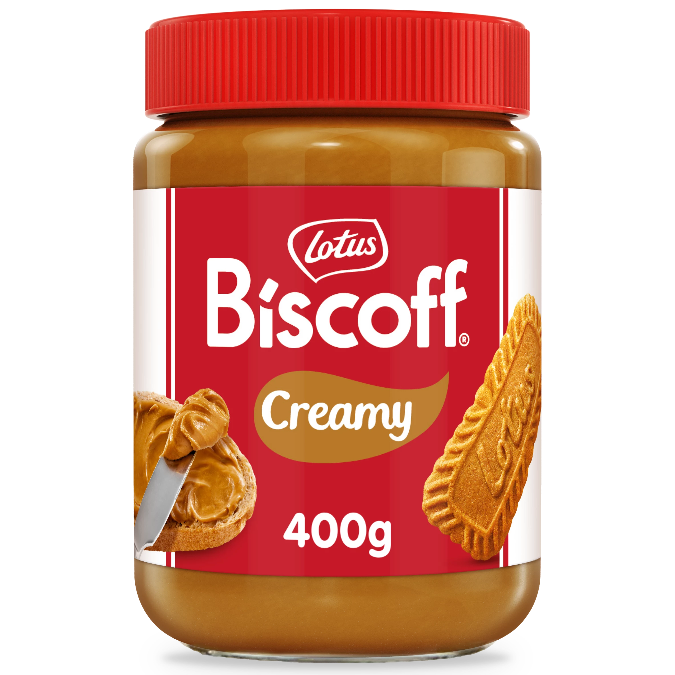 BISCOFF Speculoos pâte à tartiner - Creamy - 400g - LOTUS