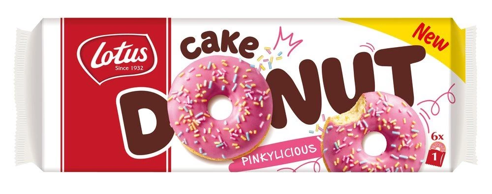 Lotus Cake Donut Pinkylicious