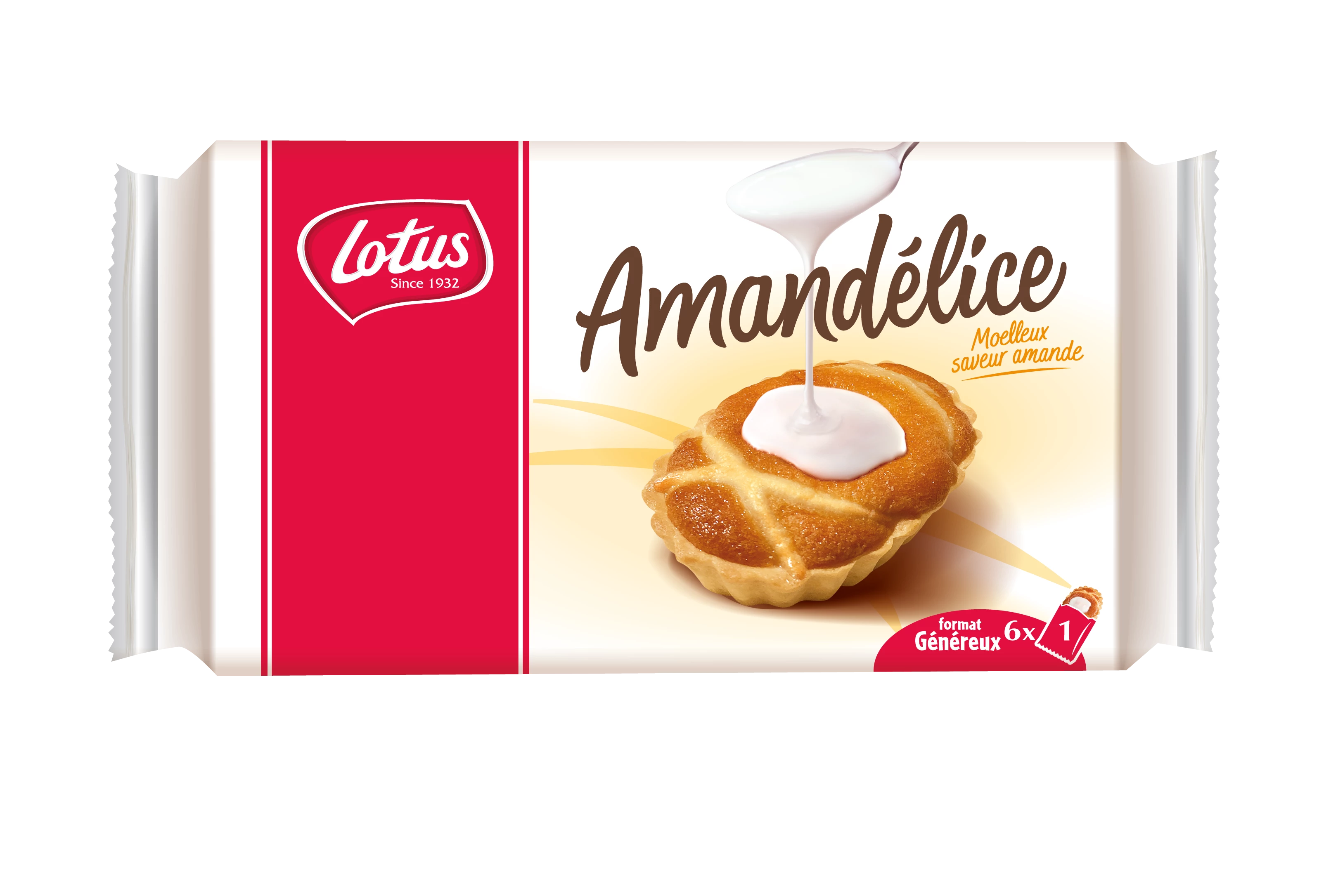 Soft Amandélice Almond flavor, 312g - LOTUS