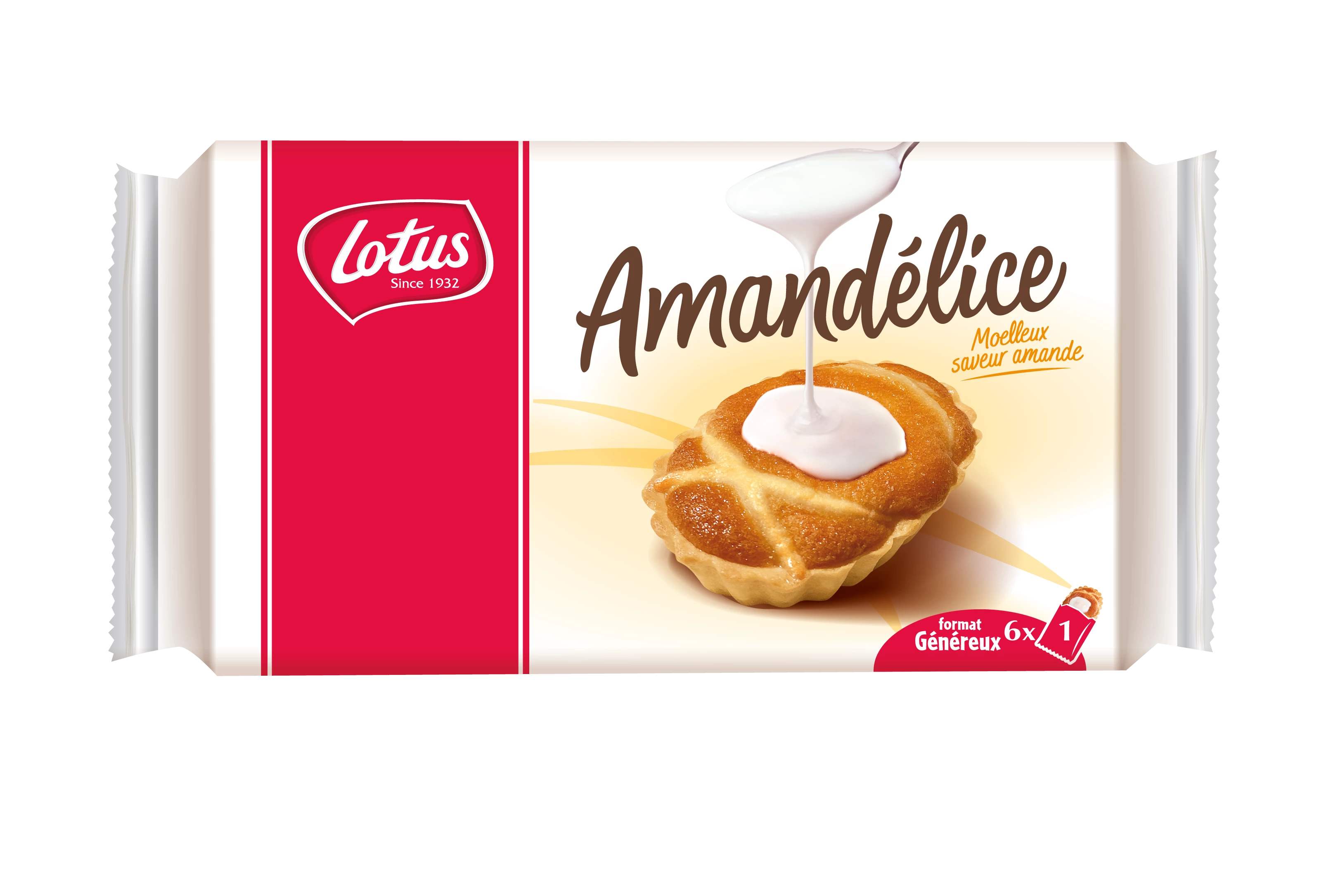 Moelleux Amandélice saveur Amande, 312g - LOTUS