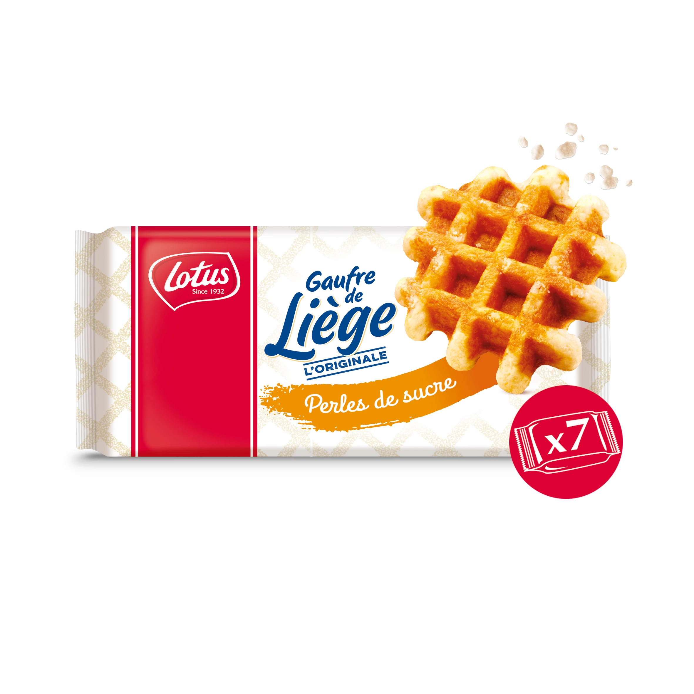 Sweet Liège waffle x7 - LOTUS