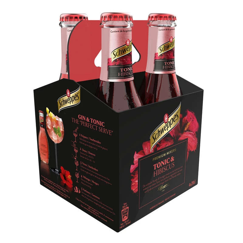 Schweppes Spm Hibiskus 4x20cl