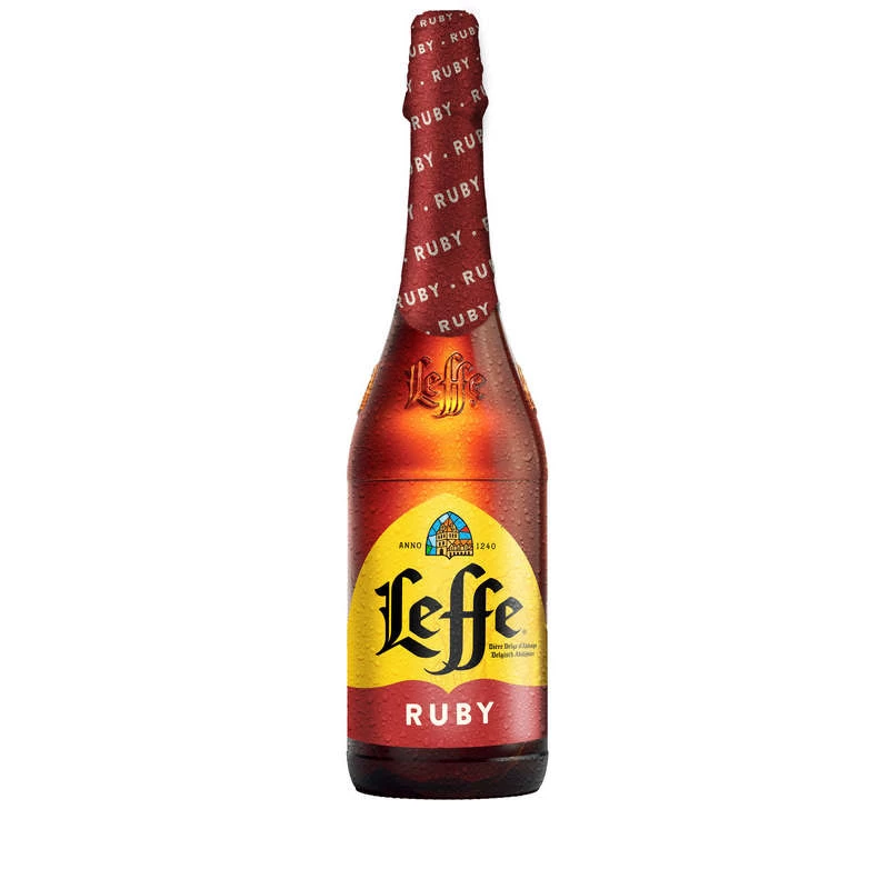 Bière Aromatisée aux Fruits Rouges, 75cl - LEFFE