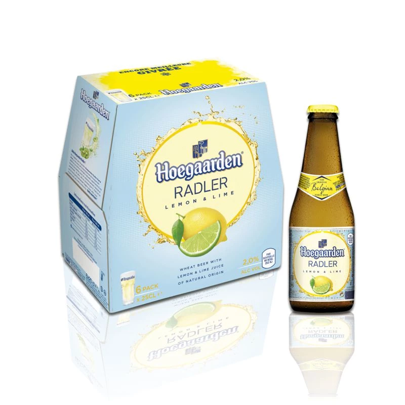 Bière Citron Radler 6x25cl - Hoegaarden