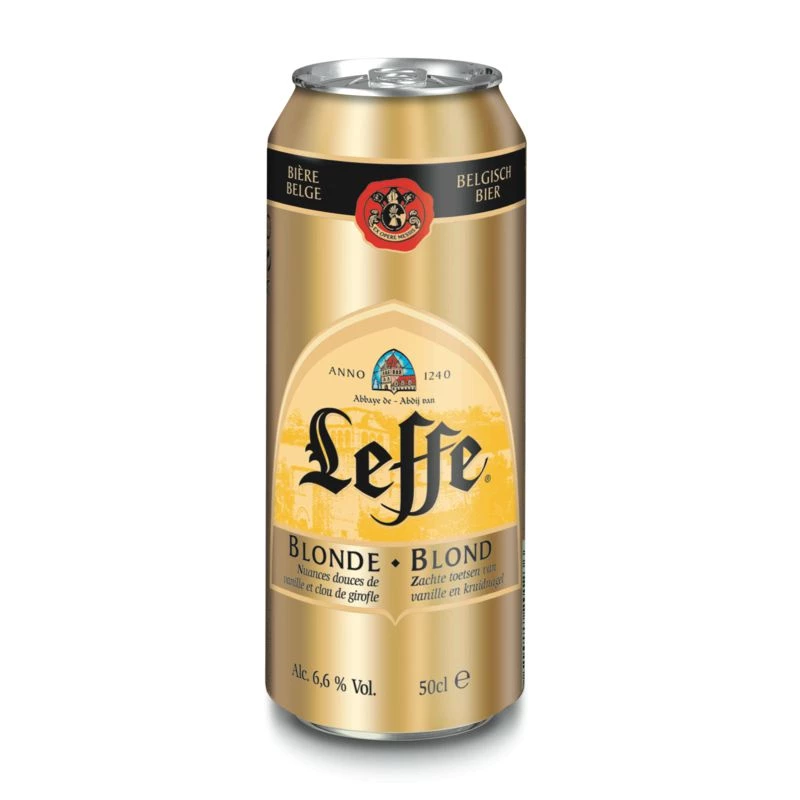 Cerveja loira, 50cl - LEFFE