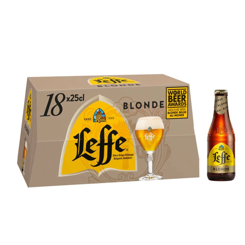 Leffe Blonde 6d6 18x25cl