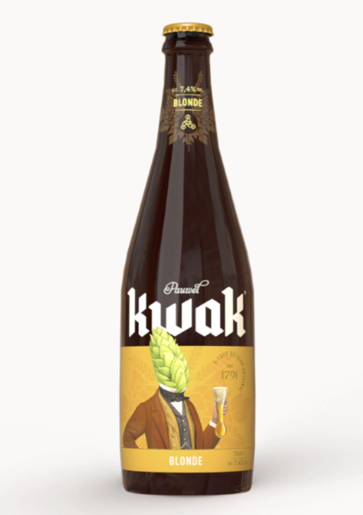 Bière Rouge, 7,4°, 75cl - KWAK