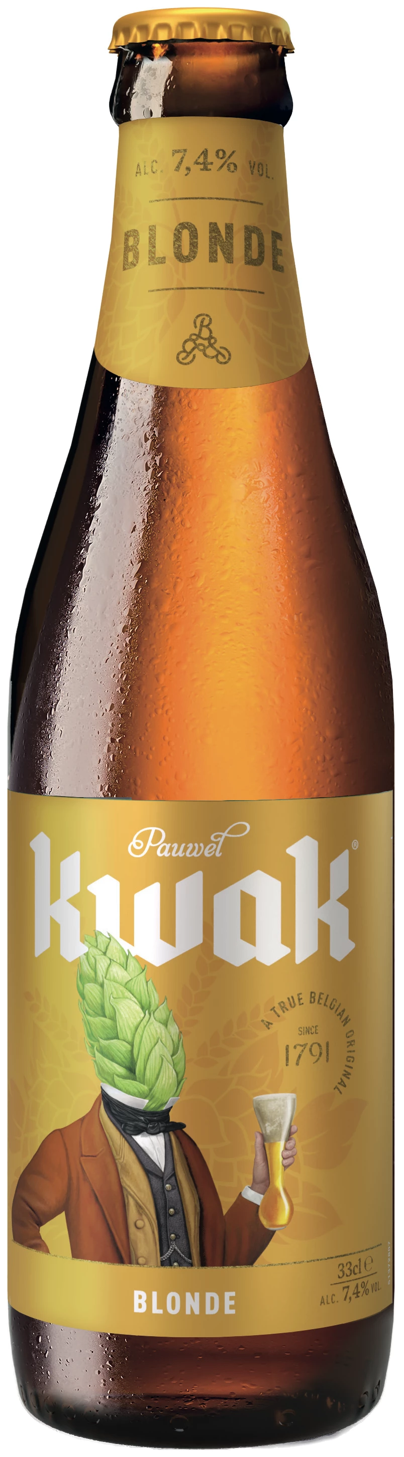 Rotes Bier, 7,4°, 33cl - KWAK