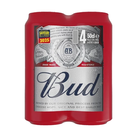 4x50cl Bud