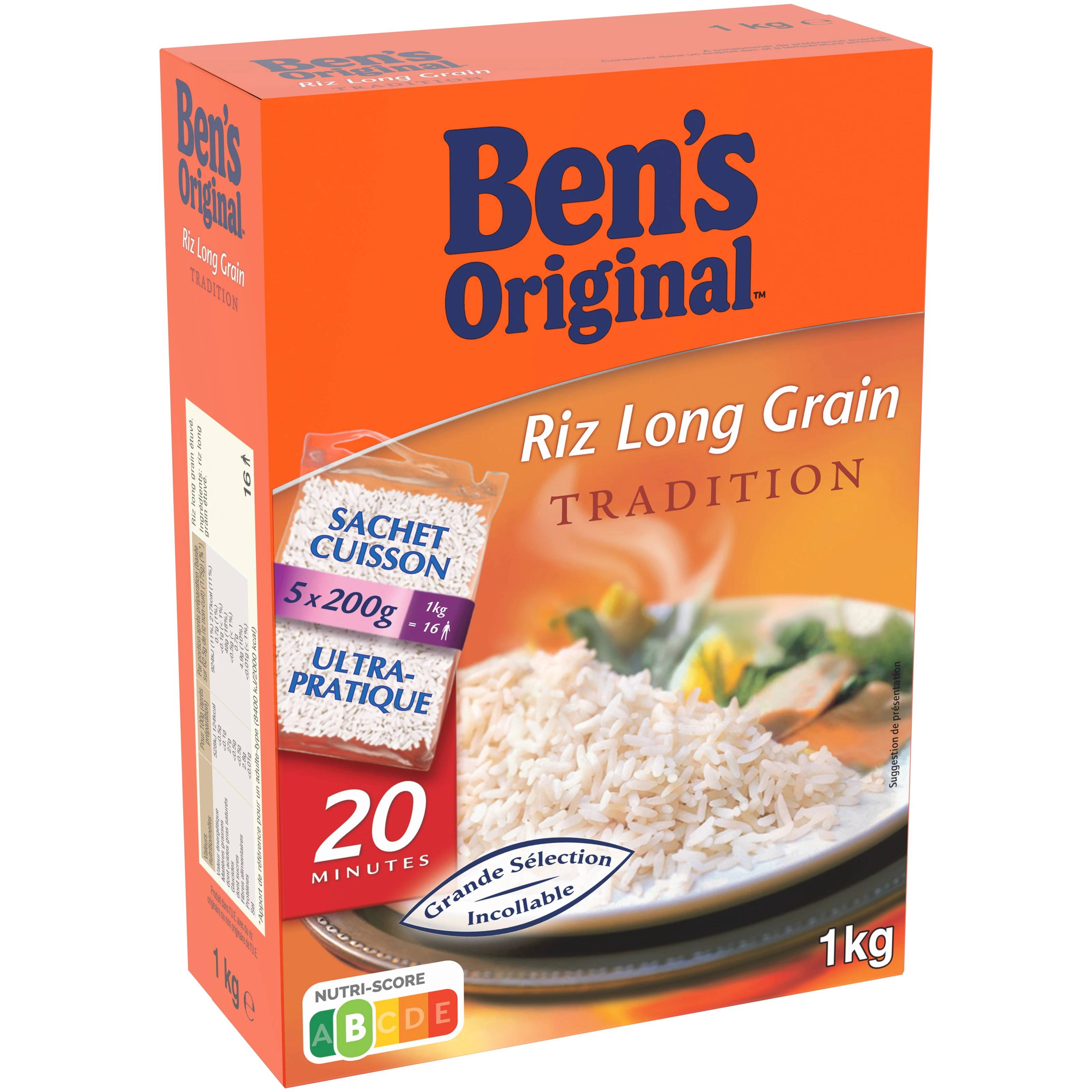 Riz Scht Cuis Lg 谷物 2000 万 1k