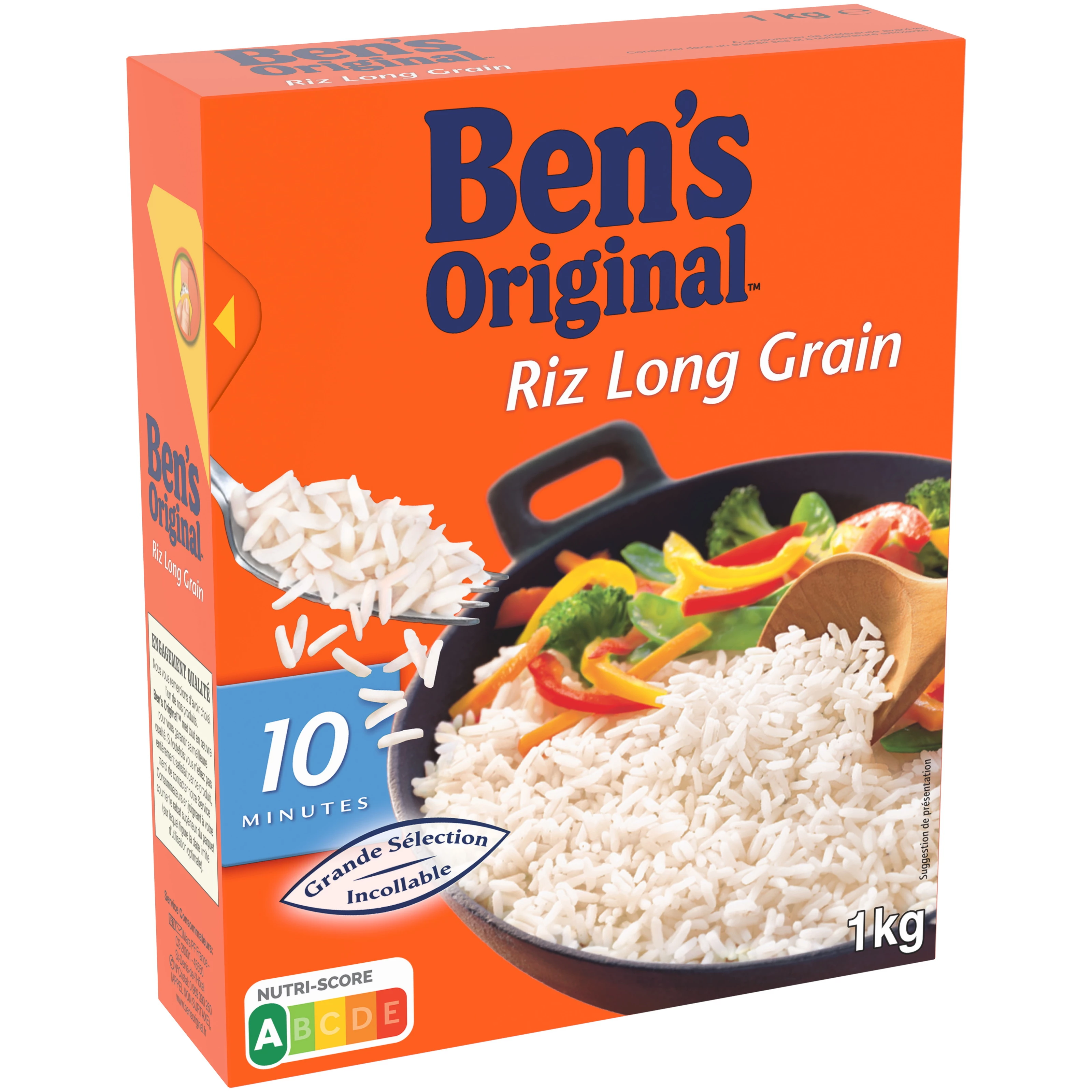 Bens Riz Vrac 长 1000 万 1kg