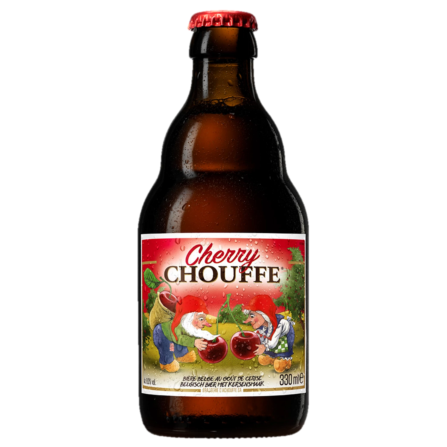 Bière Cherry rouge  33CL - LA CHOUFFE