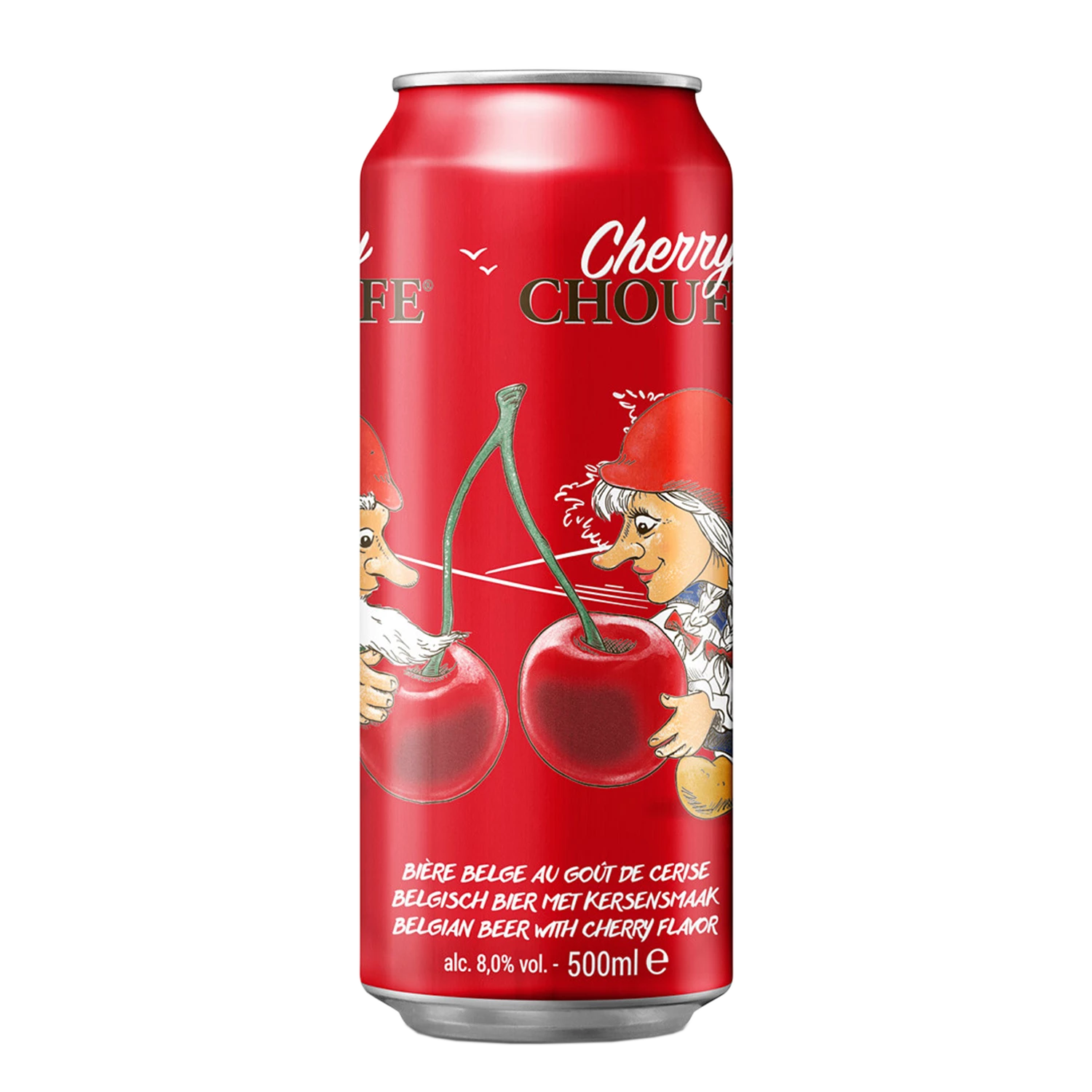 Cherry Chouffe Can 50cl 8d