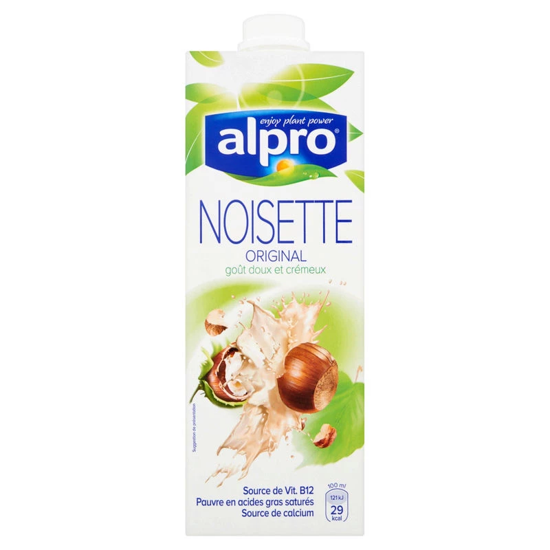 1l hazelnut vegetable drink - ALPRO