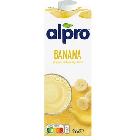 Banana soy vegetable drink 1L - ALPRO
