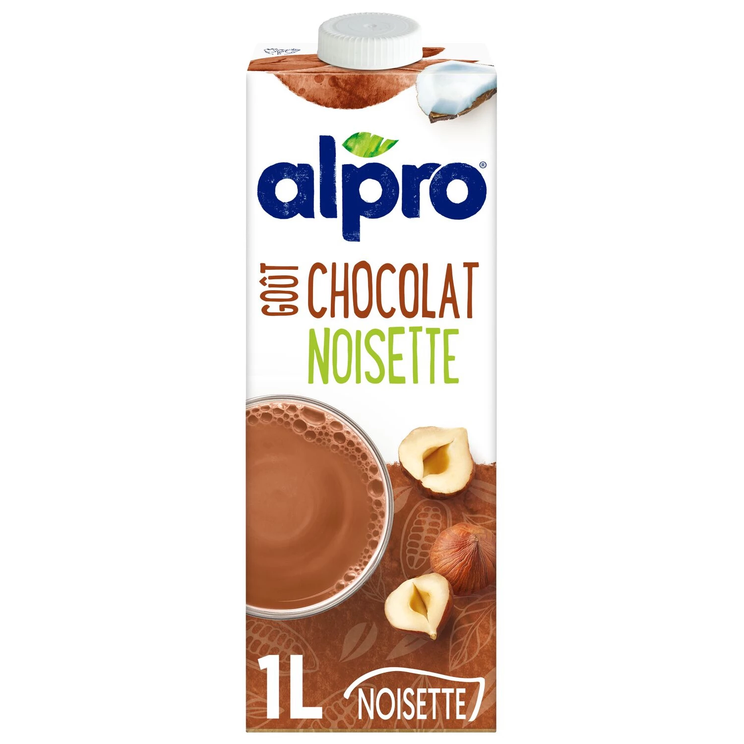 1l chocolate chocolate vegetable drink - ALPRO