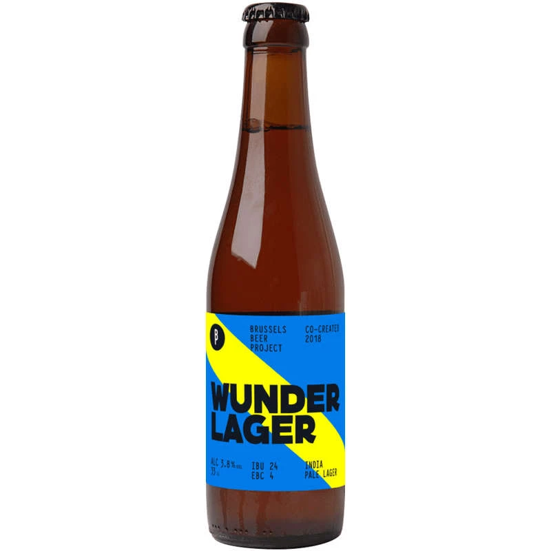Brussels Beer Wunder Lager 33c